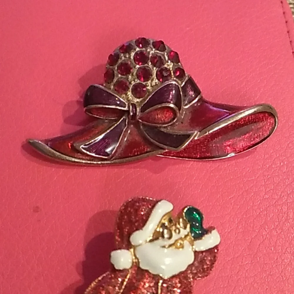 Bundle Of 3 Holiday Brooches
